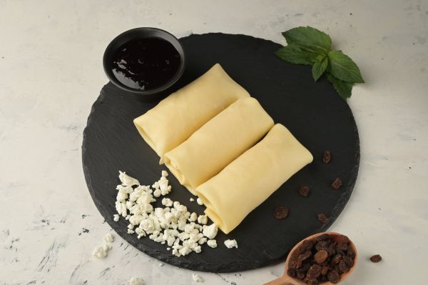 Млинці з Родзинками та Сиром