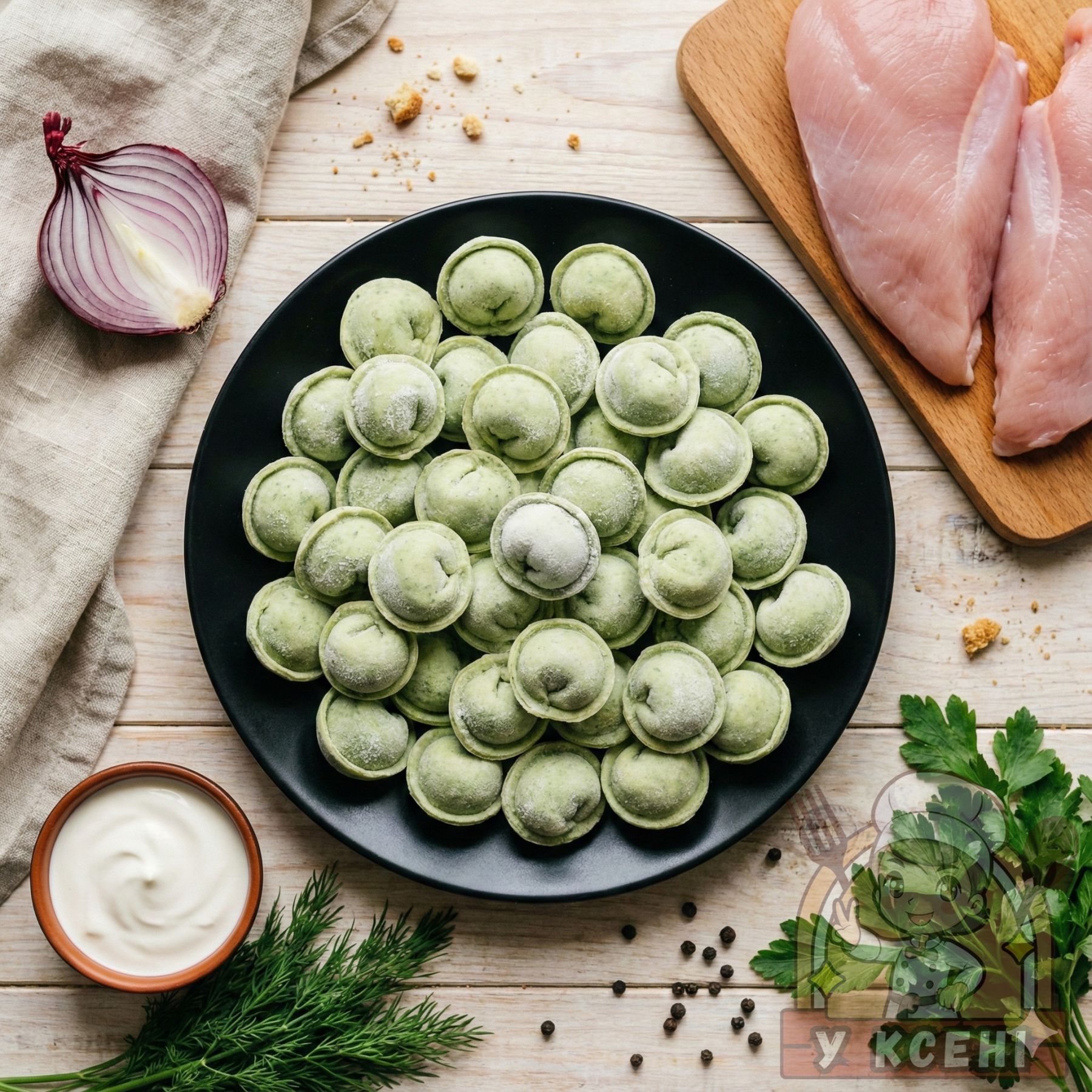 Пельмені з Індичкою