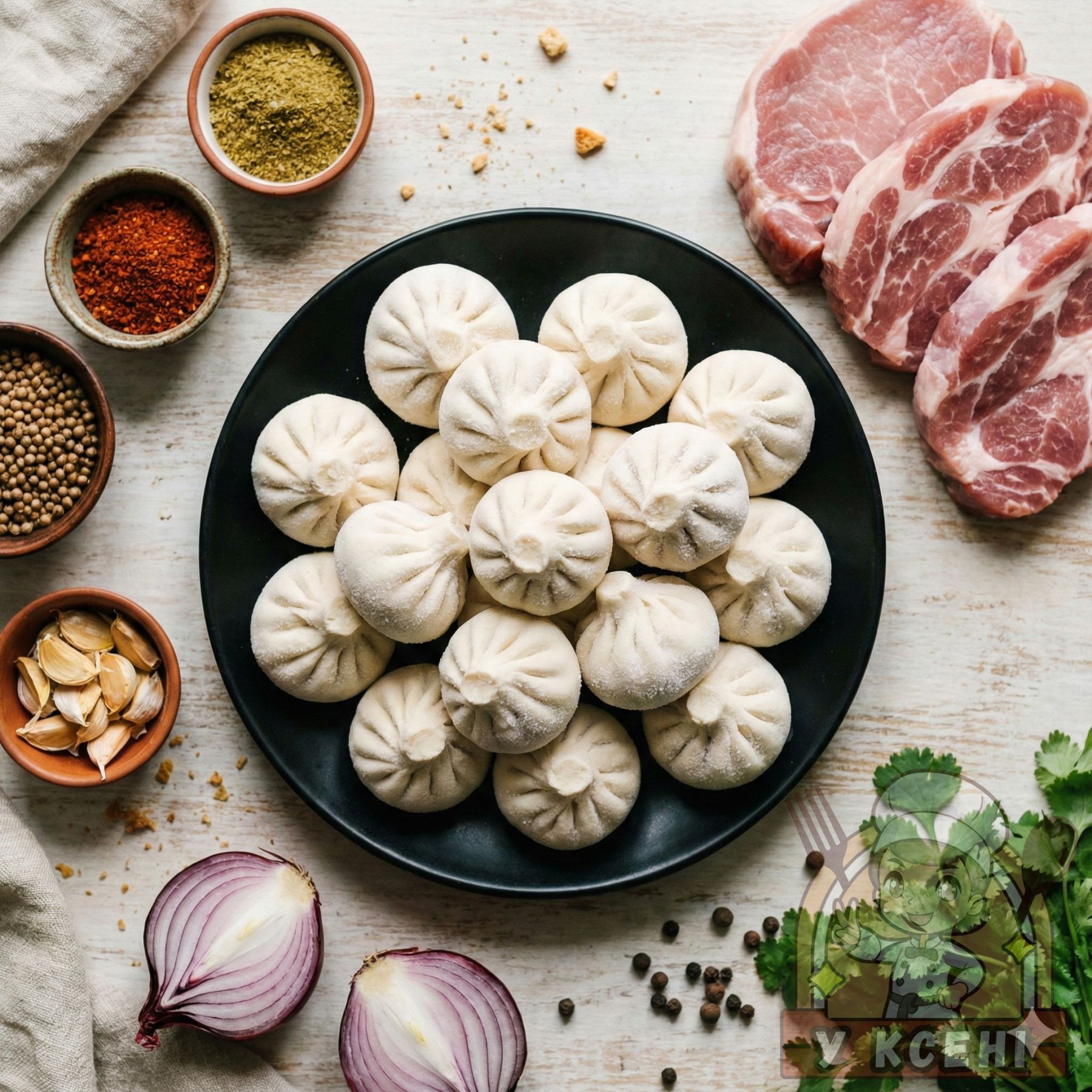 Хінкалі з М’ясом