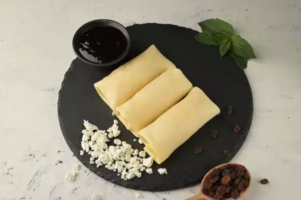 Млинці з Родзинками та Сиром