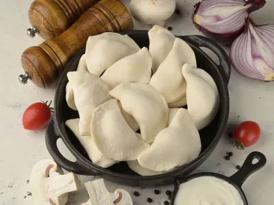 Вареники з Картоплею та Грибами