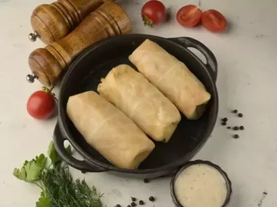 Голубці з М’ясом та Рисом