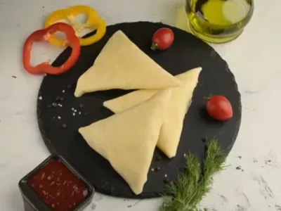 Млинці з Грибами та Сиром (печериці)