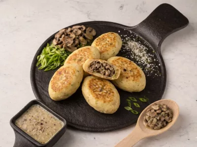 Зрази з Капустою та Грибами