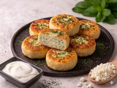 Сирники з Кропом Солоні