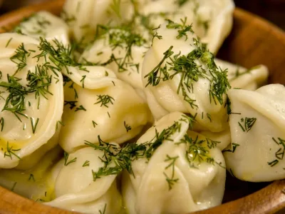 Пельмені з Яловичиною та Свининою